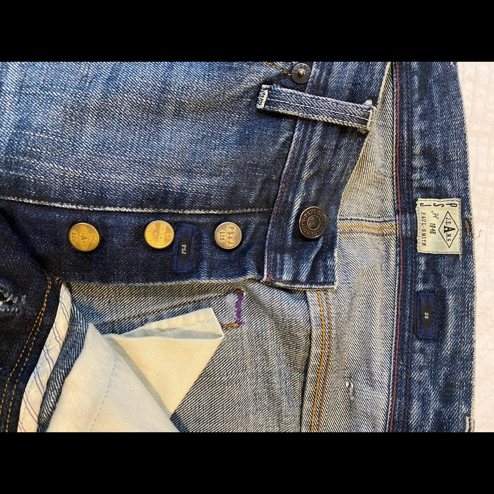 Paul Smith Rainbow Selvedge Denim Slim/Straight